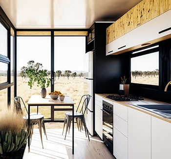 Reclaimed wood for the modern home